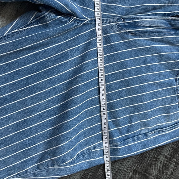 Striped Blue Jeans - Picture 4 of 7